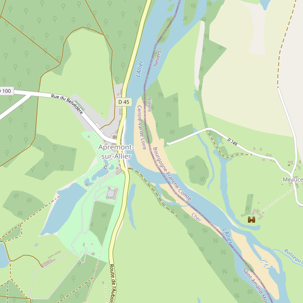 Carte des bibliotheques à Apremont-sur-Allier Thumbnail