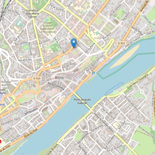 Carte des bibliotheques à Blois Thumbnail