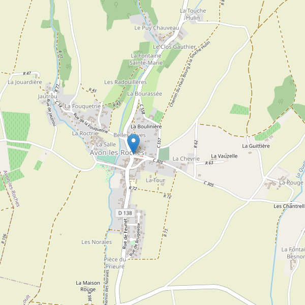 Carte des parkings à Avon-les-Roches Thumbnail