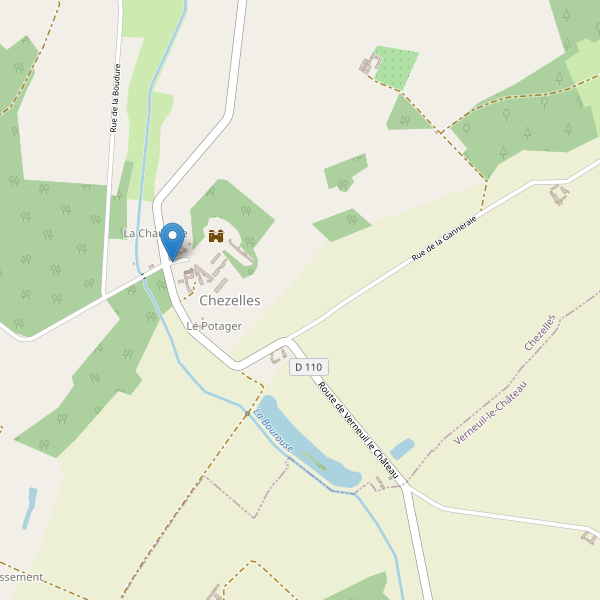 Carte des parkings à Chezelles (Indre-et-Loire) Thumbnail