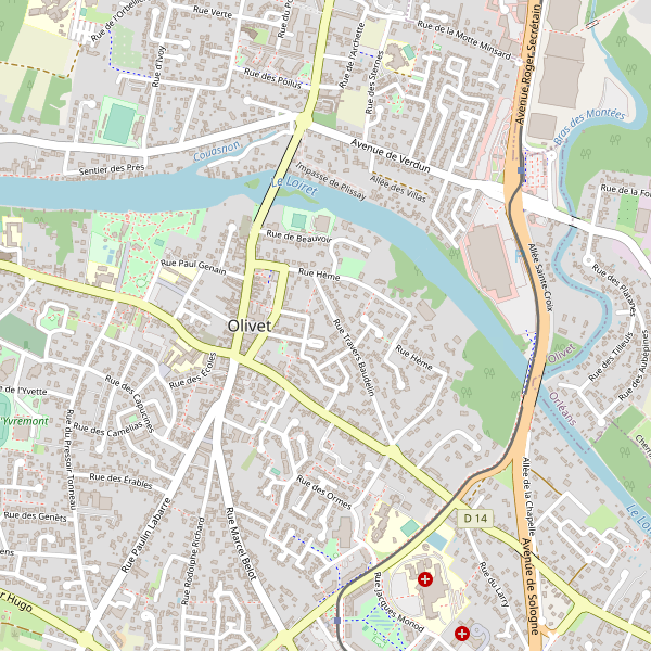 Carte des taxi à Olivet (Loiret) Thumbnail