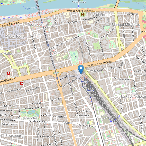Carte des taxi à Tours Thumbnail