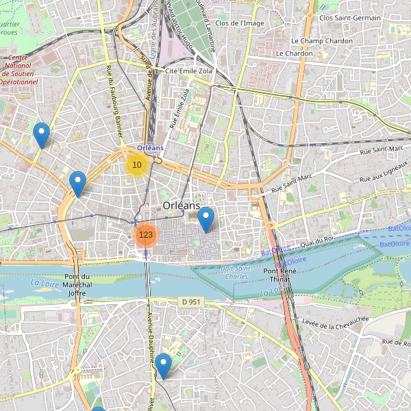 Carte des vetements à Orléans Thumbnail