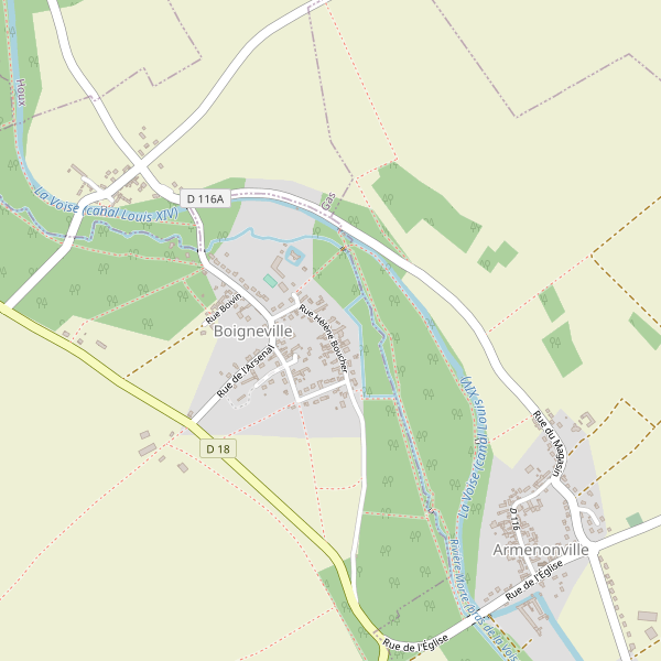 Carte des hotels à Boigneville (Eure-et-Loir) Thumbnail