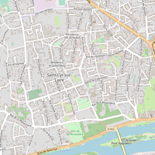 Carte des glaciers à Saint-Cyr-sur-Loire Thumbnail