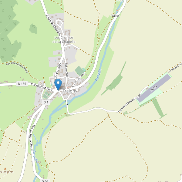 Carte des bibliotheques à Treigny Thumbnail