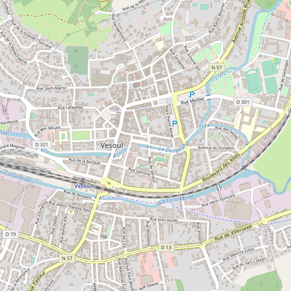 Carte des cinemas à Vesoul Thumbnail