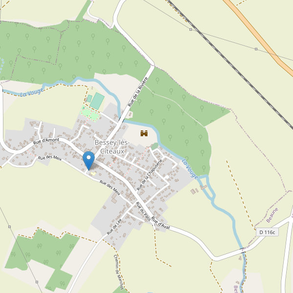 Carte des parkings à Bessey-lès-Cîteaux Thumbnail
