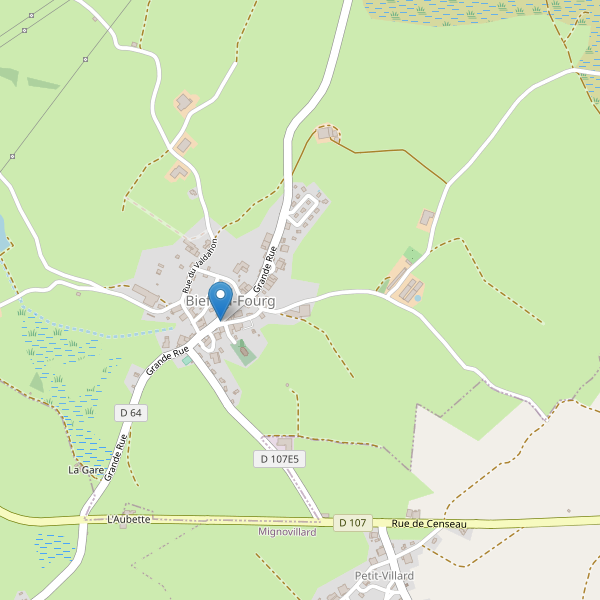 Carte des parkings à Bief-du-Fourg Thumbnail