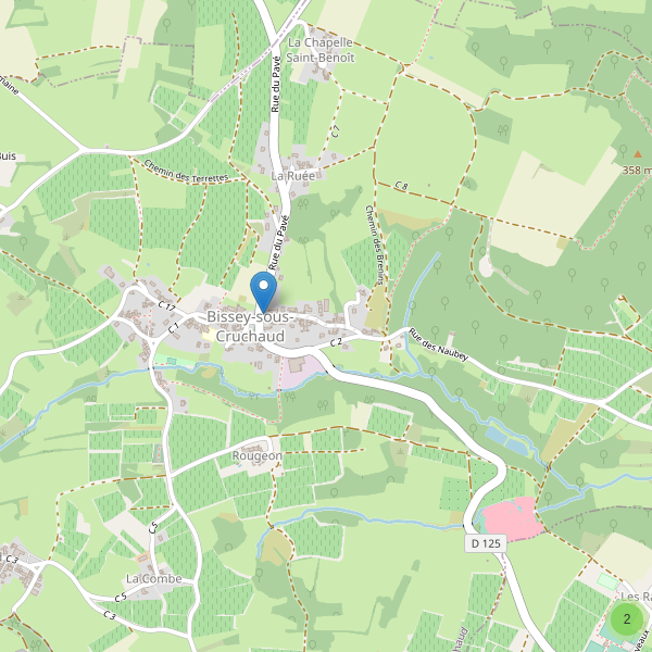 Carte des parkings à Bissey-sous-Cruchaud Thumbnail