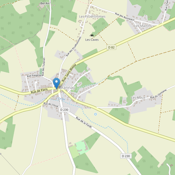 Carte des parkings à Brannay Thumbnail