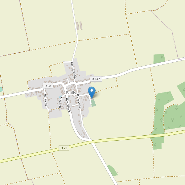 Carte des parkings à Pailly Thumbnail