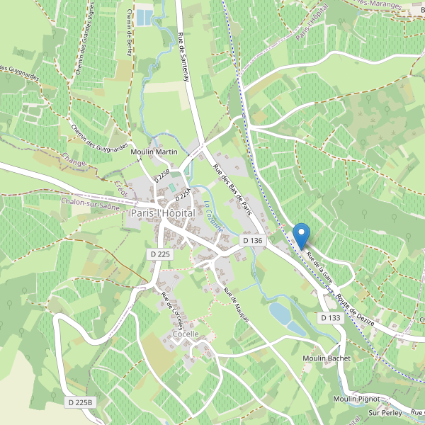Carte des parkings à Paris-l'Hôpital Thumbnail