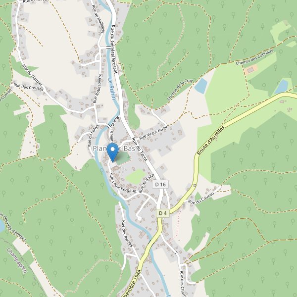Carte des parkings à Plancher-Bas Thumbnail