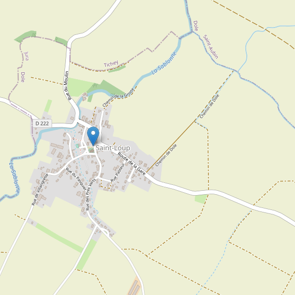 Carte des parkings à Saint-Loup (Jura) Thumbnail