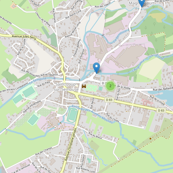 Carte des parkings à Saint-Loup-sur-Semouse Thumbnail
