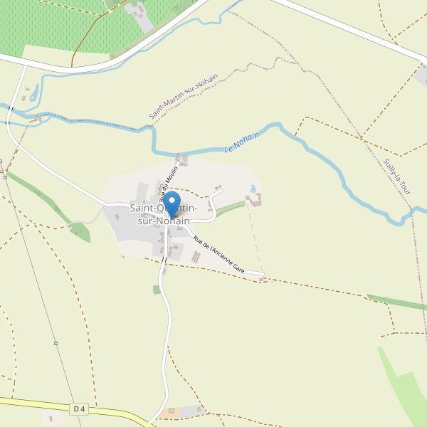 Carte des parkings à Saint-Quentin-sur-Nohain Thumbnail