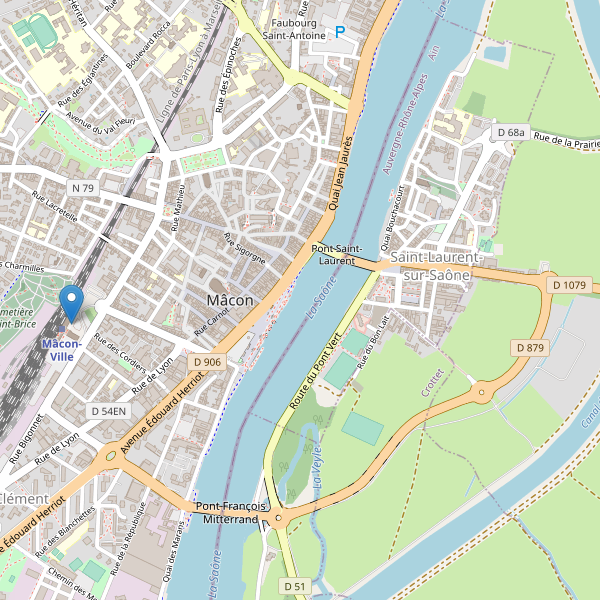 Carte des taxi à Mâcon Thumbnail
