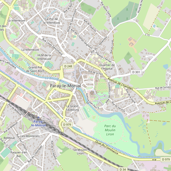 Carte des taxi à Paray-le-Monial Thumbnail
