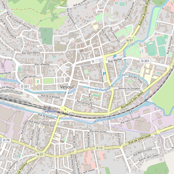 Carte des taxi à Vesoul Thumbnail