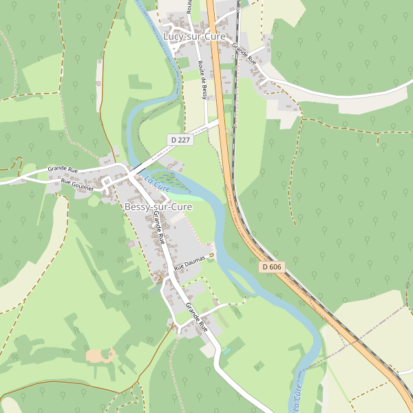 Carte des chaussures à Bessy-sur-Cure Thumbnail