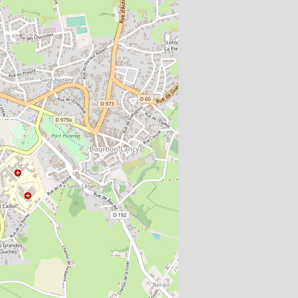 Carte des cafe à Bourbon-Lancy Thumbnail