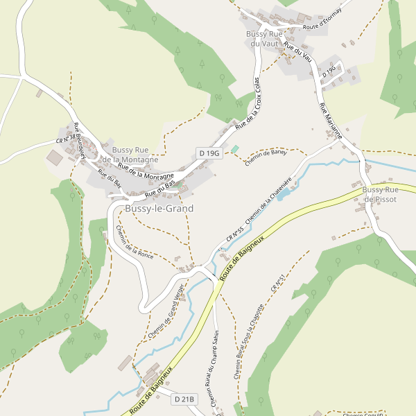 Plan de Bussy-le-Grand Thumbnail