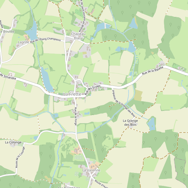 Carte des journaux à La Frette (Saône-et-Loire) Thumbnail