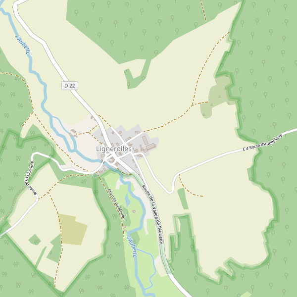 Carte des hotels à Lignerolles (Côte-d'Or) Thumbnail