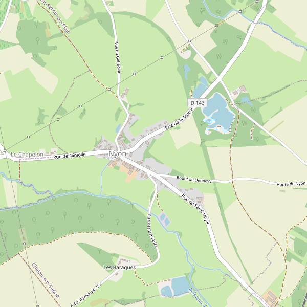 Carte des attractions à Nyon Thumbnail