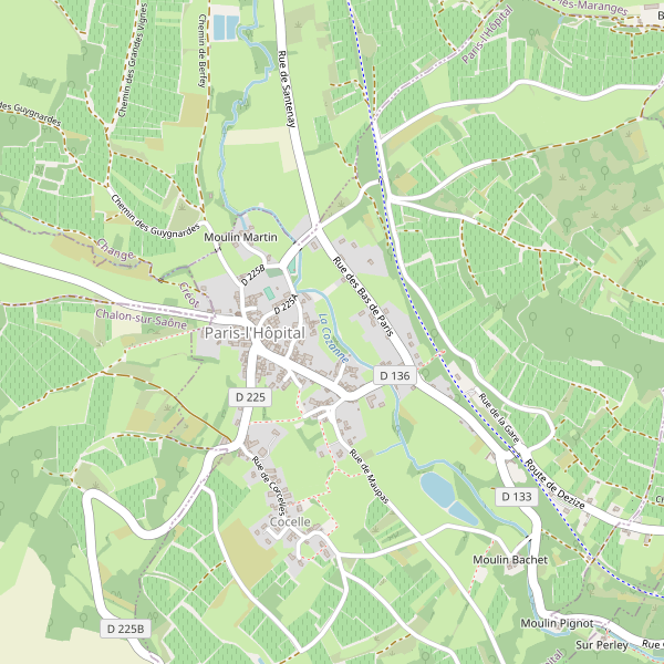 Carte des hopitaux à Paris-l'Hôpital Thumbnail