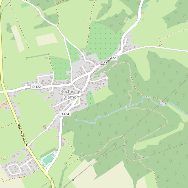 Carte des cafe à Roches-lès-Blamont Thumbnail