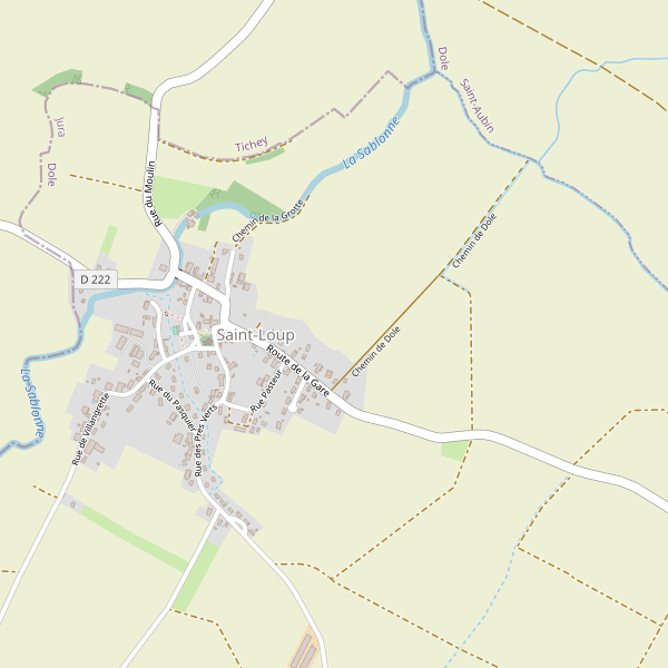 Carte des hotels à Saint-Loup (Jura) Thumbnail