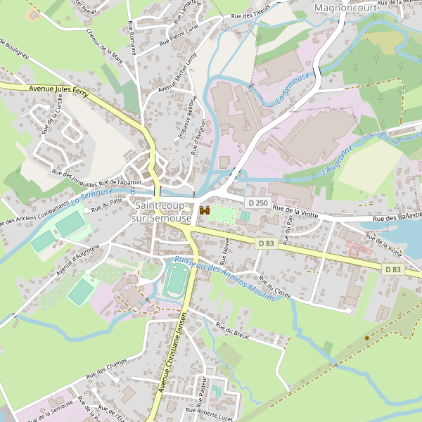 Carte des hotels à Saint-Loup-sur-Semouse Thumbnail