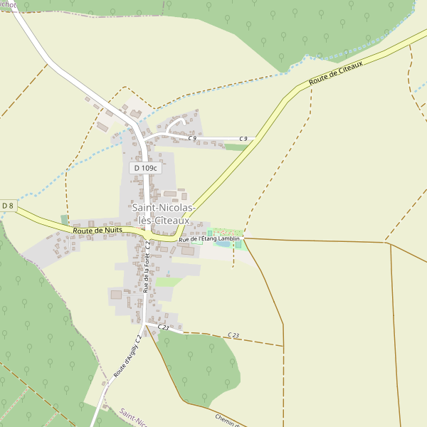 Carte des medecins à Saint-Nicolas-lès-Cîteaux Thumbnail