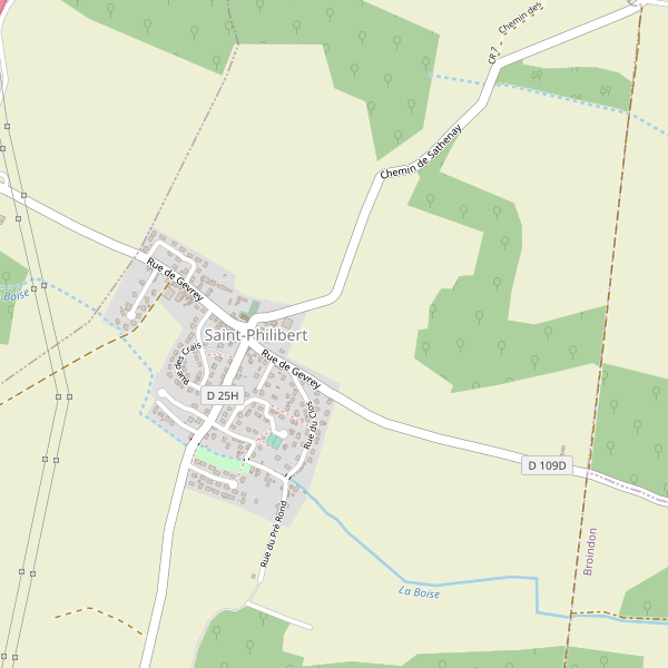 Carte des bibliotheques à Saint-Philibert (Côte-d'Or) Thumbnail