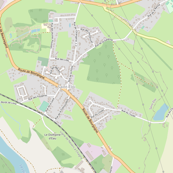 Carte des hotels à Saint-Éloi (Nièvre) Thumbnail