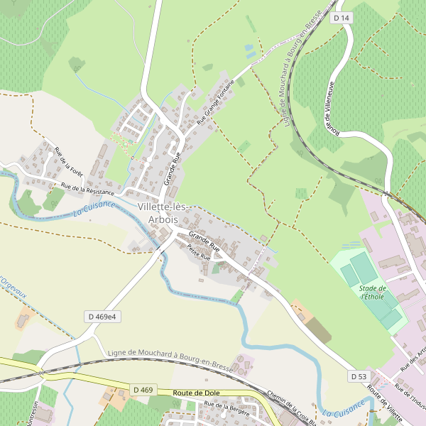 Carte des cafe à Villette-lès-Arbois Thumbnail