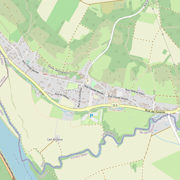 Carte des bibliotheques à Giverny Thumbnail