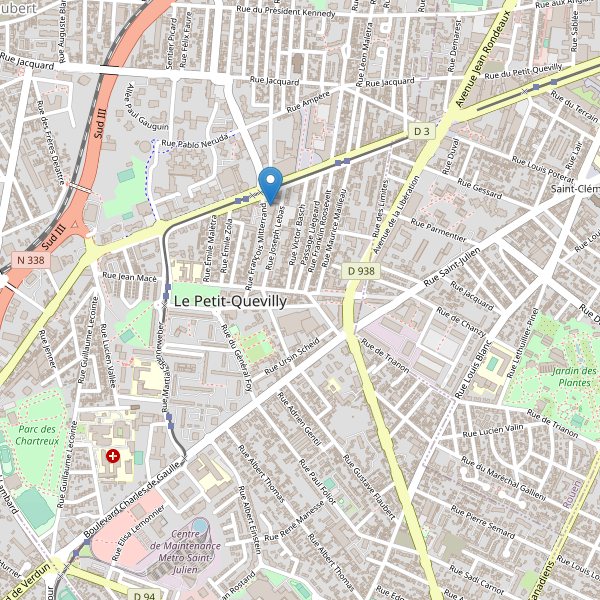 Carte des bibliotheques à Le Petit-Quevilly Thumbnail