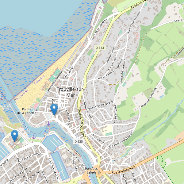 Carte des bibliotheques à Trouville-sur-Mer Thumbnail