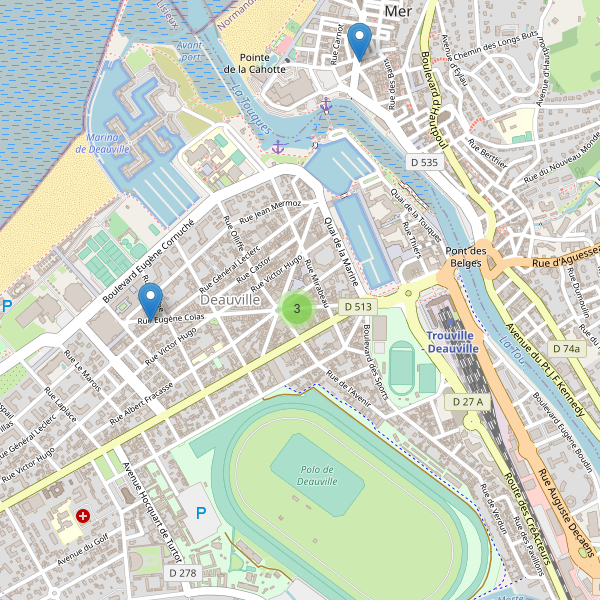 Carte des chaussures à Deauville Thumbnail