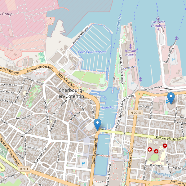 Carte des cinemas à Cherbourg-en-Cotentin Thumbnail