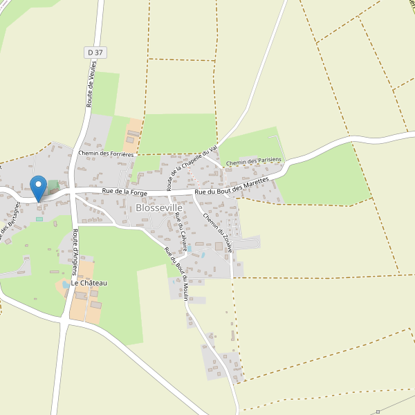 Carte des parkings à Blosseville Thumbnail