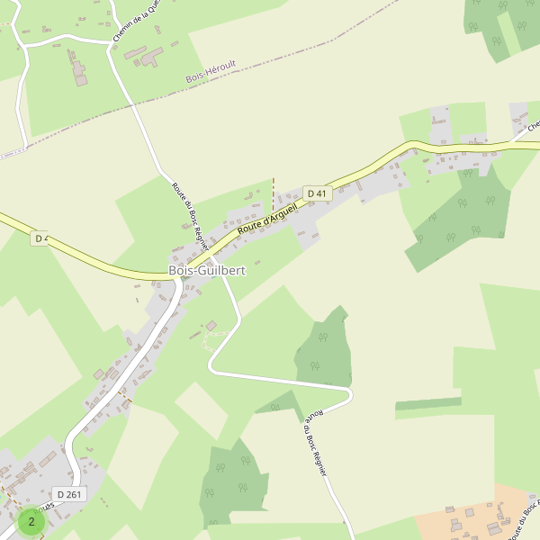 Carte des parkings à Bois-Guilbert Thumbnail