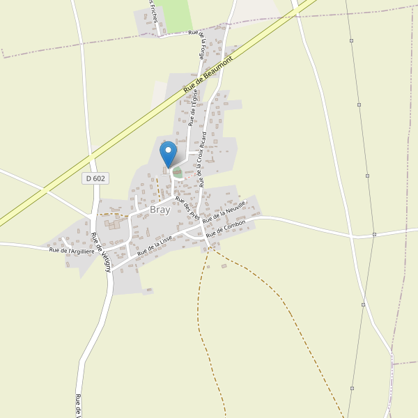 Carte des parkings à Bray (Eure) Thumbnail