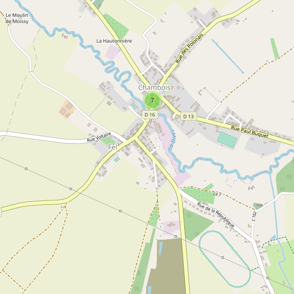 Carte des parkings à Fel Thumbnail