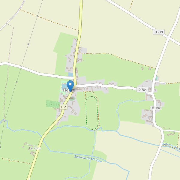 Carte des parkings à Fleuré (Orne) Thumbnail
