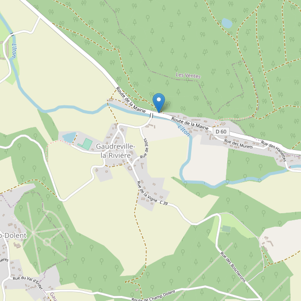 Carte des parkings à Gaudreville-la-Rivière Thumbnail