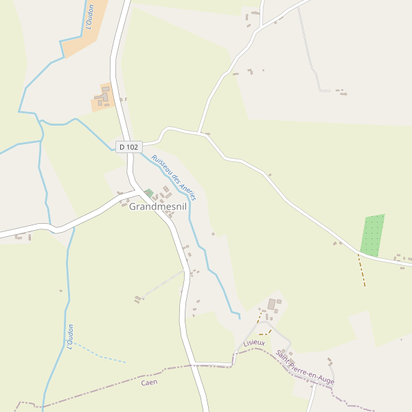 Carte des parkings à Grandmesnil Thumbnail